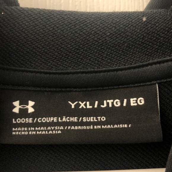 NWOT Under Armour Boys Huddle Up Fleece Hoodie - Picture 8 of 8